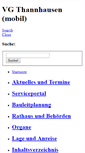 Mobile Screenshot of muensterhausen.vg-thannhausen.de